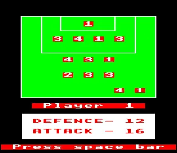 Brian Clough's Football Fortunes (1987)(CDS)[h TSTH] screen shot game playing